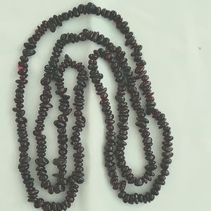 Natural Garnet Stone Necklace